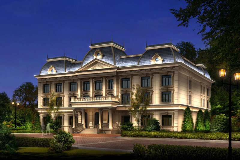 鐘湖美景樓體亮化